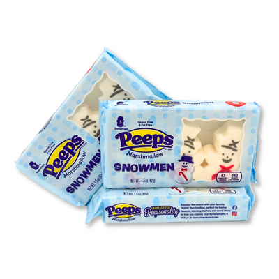 Peeps Marshmallow Snowmen Candy – Bulk Value Bag