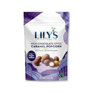 Lily's Milk Chocolate Style Caramel Popcorn 3.5 oz