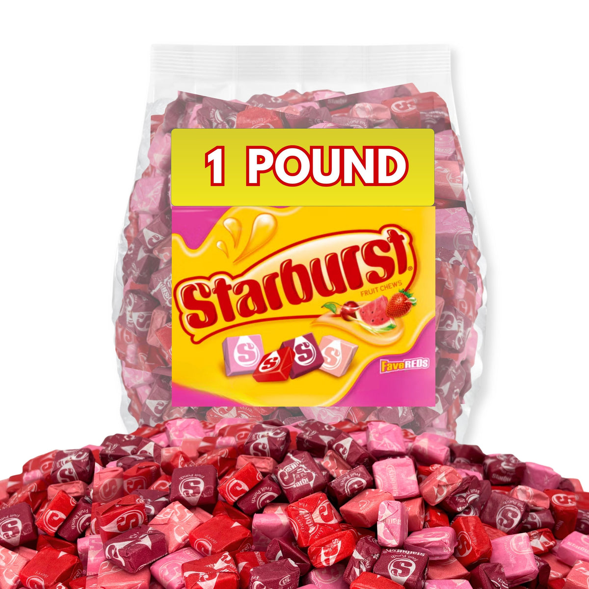 Starburst FaveREDS Fruit Chews – Bulk Value Bag
