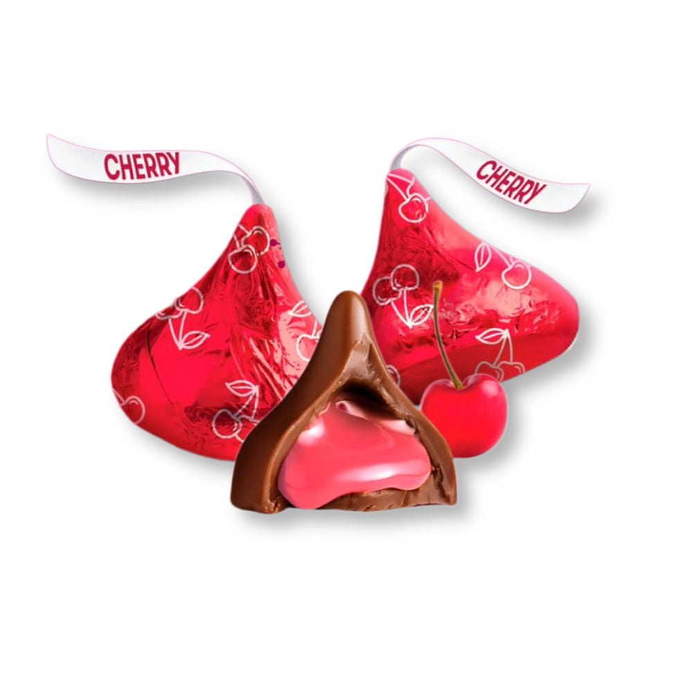 Hershey's Kisses Cherry Cordial Chocolate – Bulk Value Pack