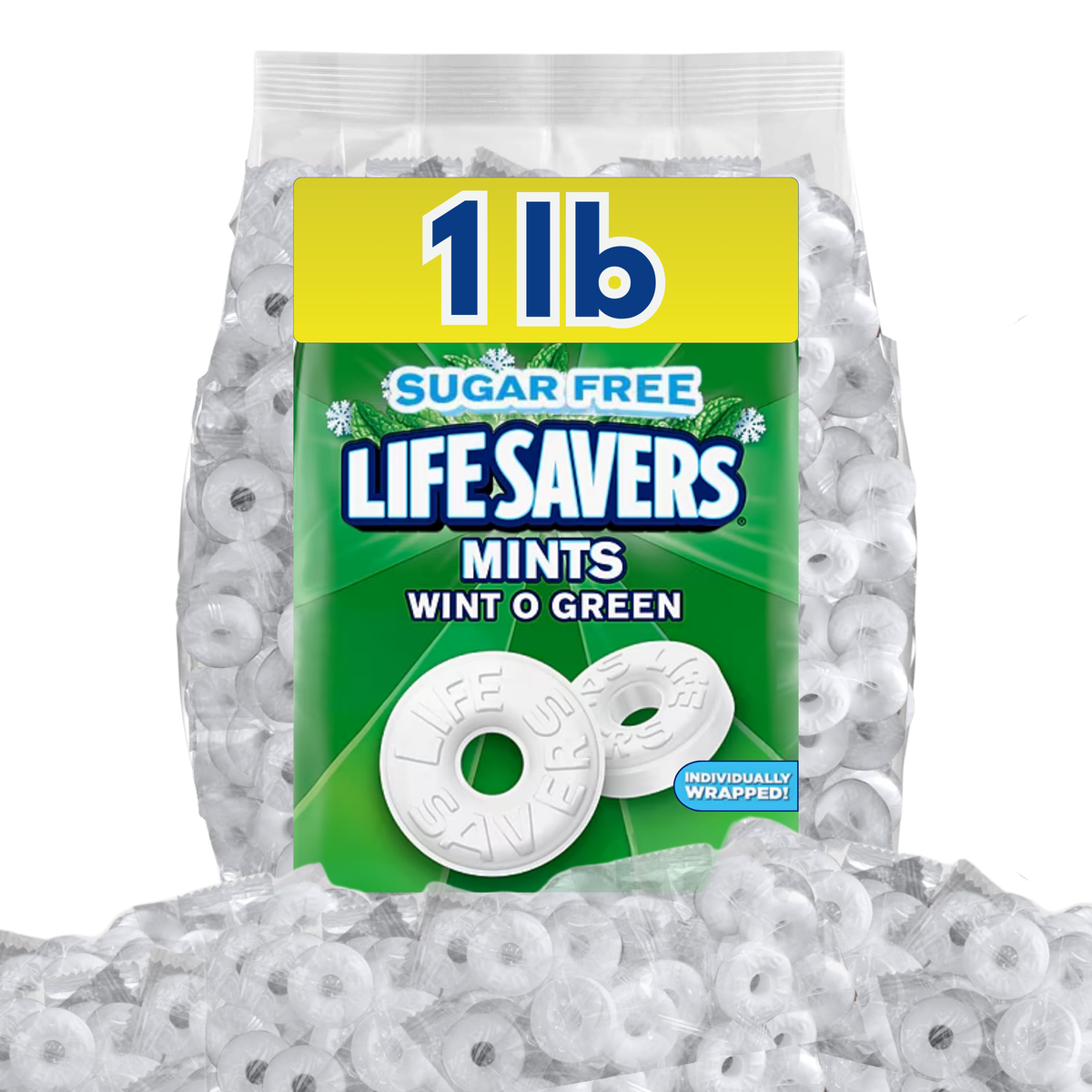 Life Savers Sugar Free Mints Wint-O-Green – Bulk Value Bag