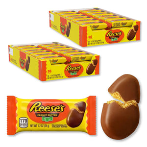Reese's Milk Chocolate Peanut Butter Eggs 1.2 oz 36 Pack (Easter)