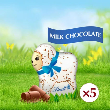 Lindt Milk Chocolate Mini Lambs 5-pk (1.7 oz)