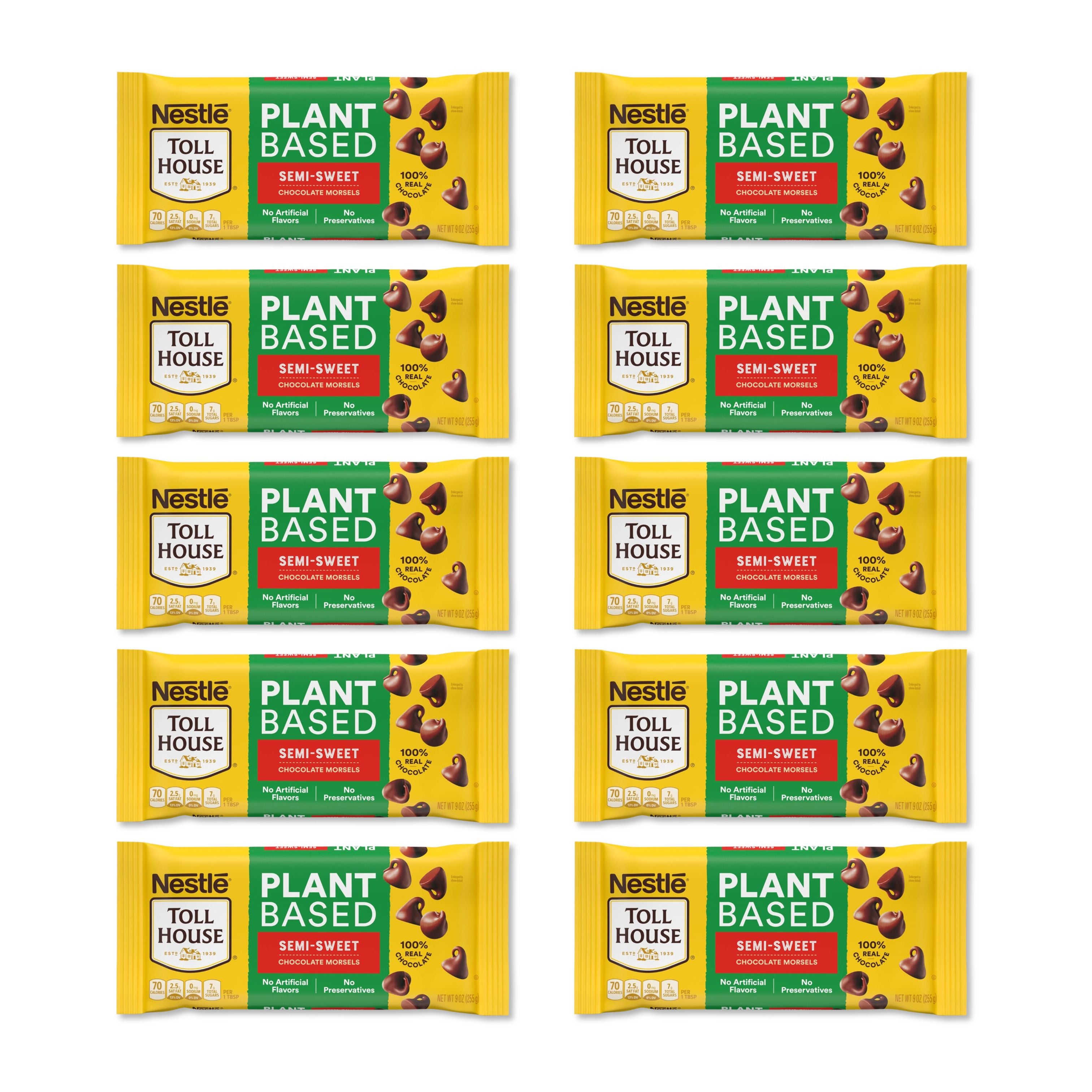 Nestle Toll House Plant Based Semi-Sweet Chocolate Morsels – 9 oz