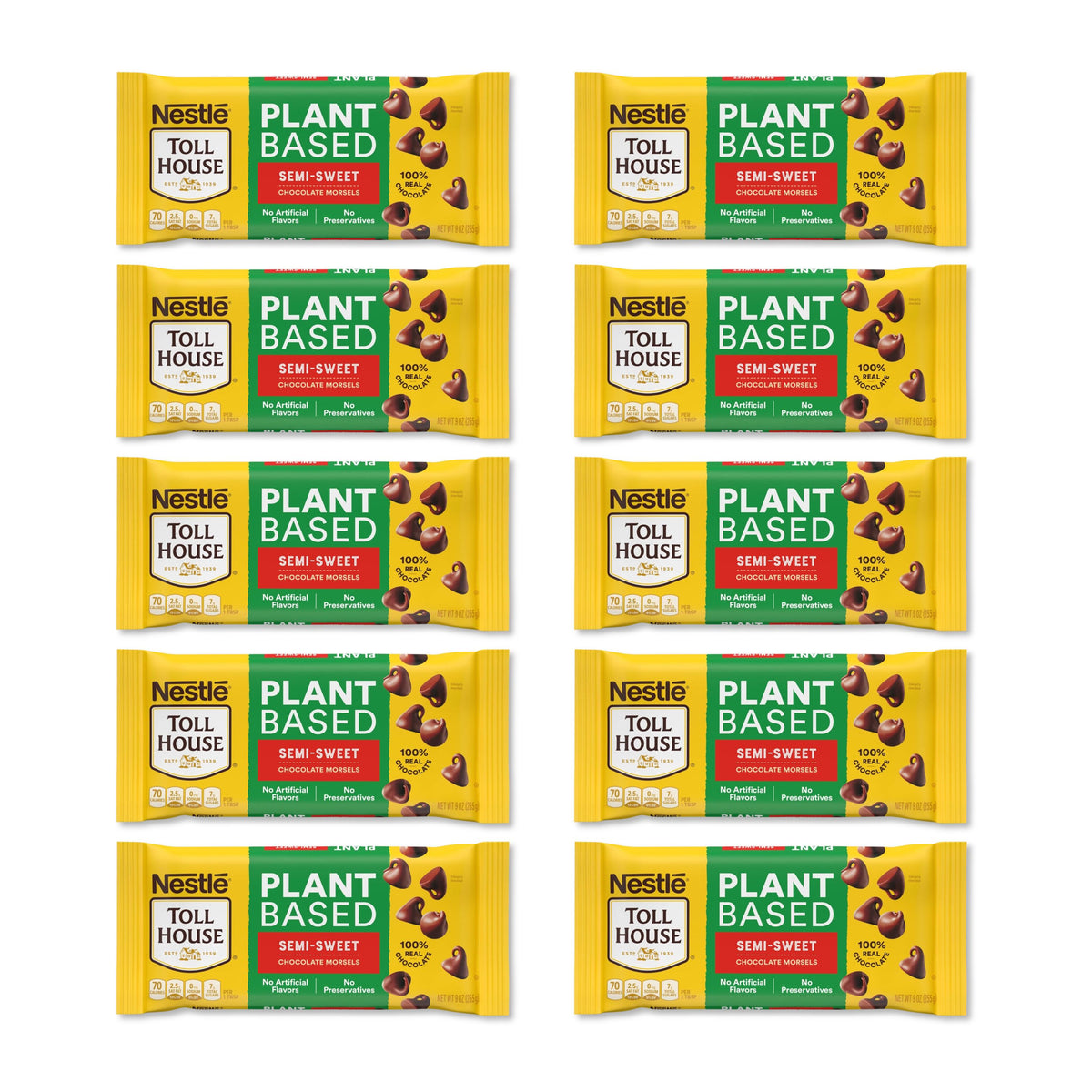 Nestle Toll House Plant Based Semi-Sweet Chocolate Morsels – 9 oz