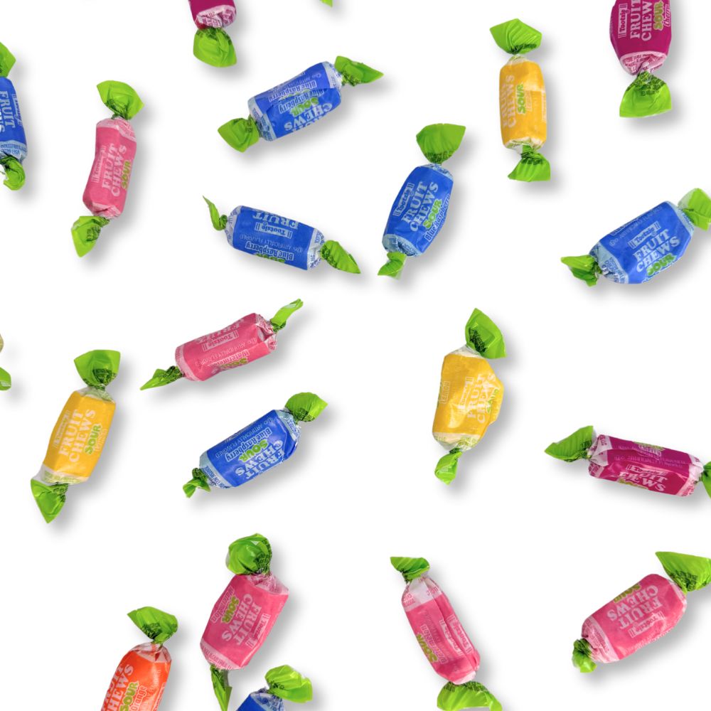 Tootsie Roll Fruit Chews – Sour – Assorted Flavors – Bulk Value Pack