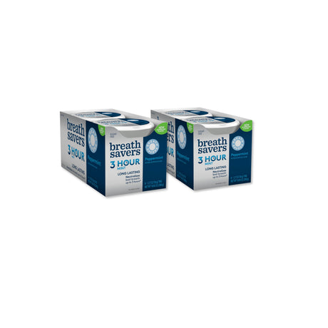 Breath Savers Sugar Free Peppermint Mints 8 Count