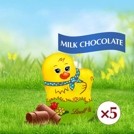 Lindt Milk Chocolate Mini Chicks 5-pk (1.7 oz)