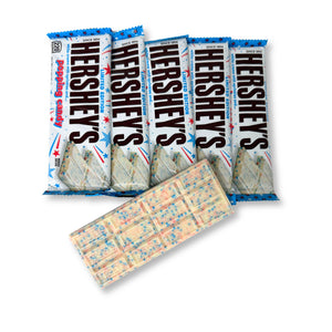 Hershey's White Creme and Sprinkles and Popping Candy Bars Limited Edition, 1.5oz, 6 Pack