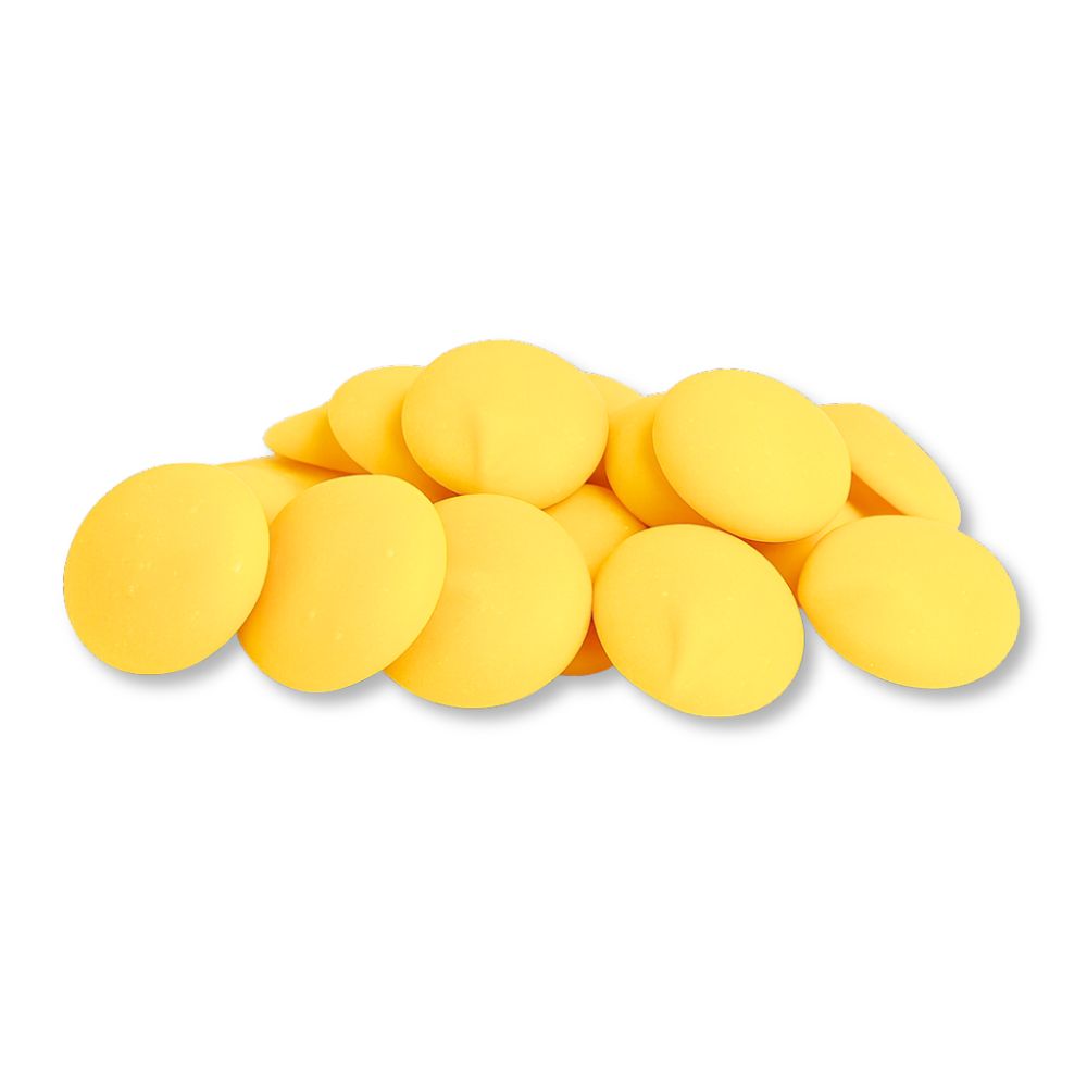 Merckens Yellow Vanilla-Flavored Candy Coating & Melting Wafers – Bulk Value Bag