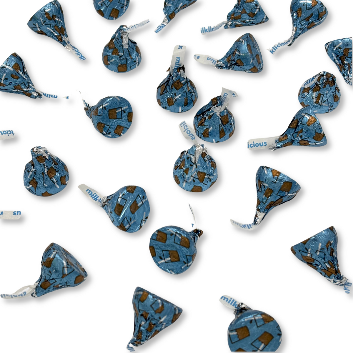 Hershey's Kisses Milklicious Milk Chocolate with Chocolate Filling – Bulk Value Bag