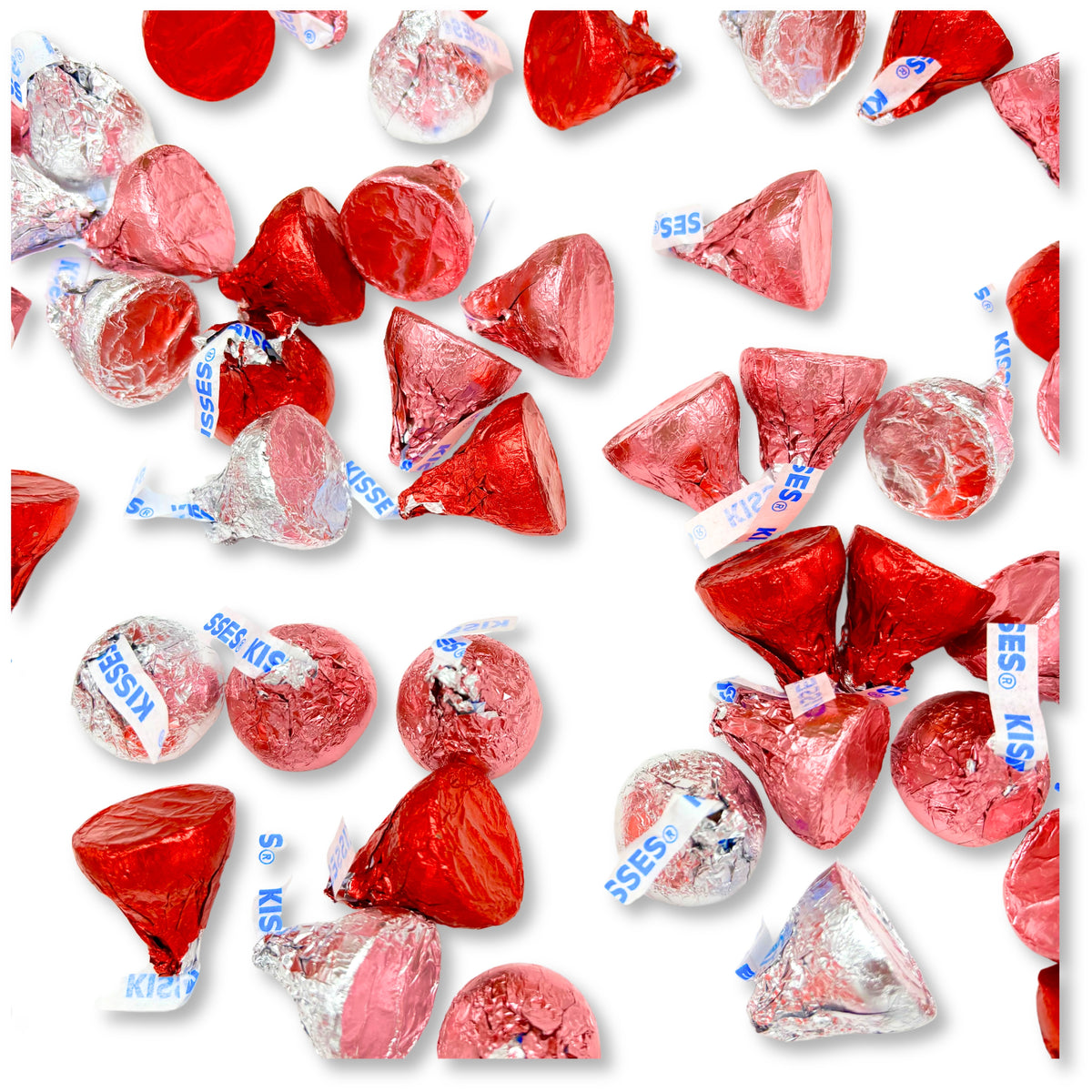 Hershey’s Kisses Milk Chocolate – Valentine’s Edition – Bulk Value Bag