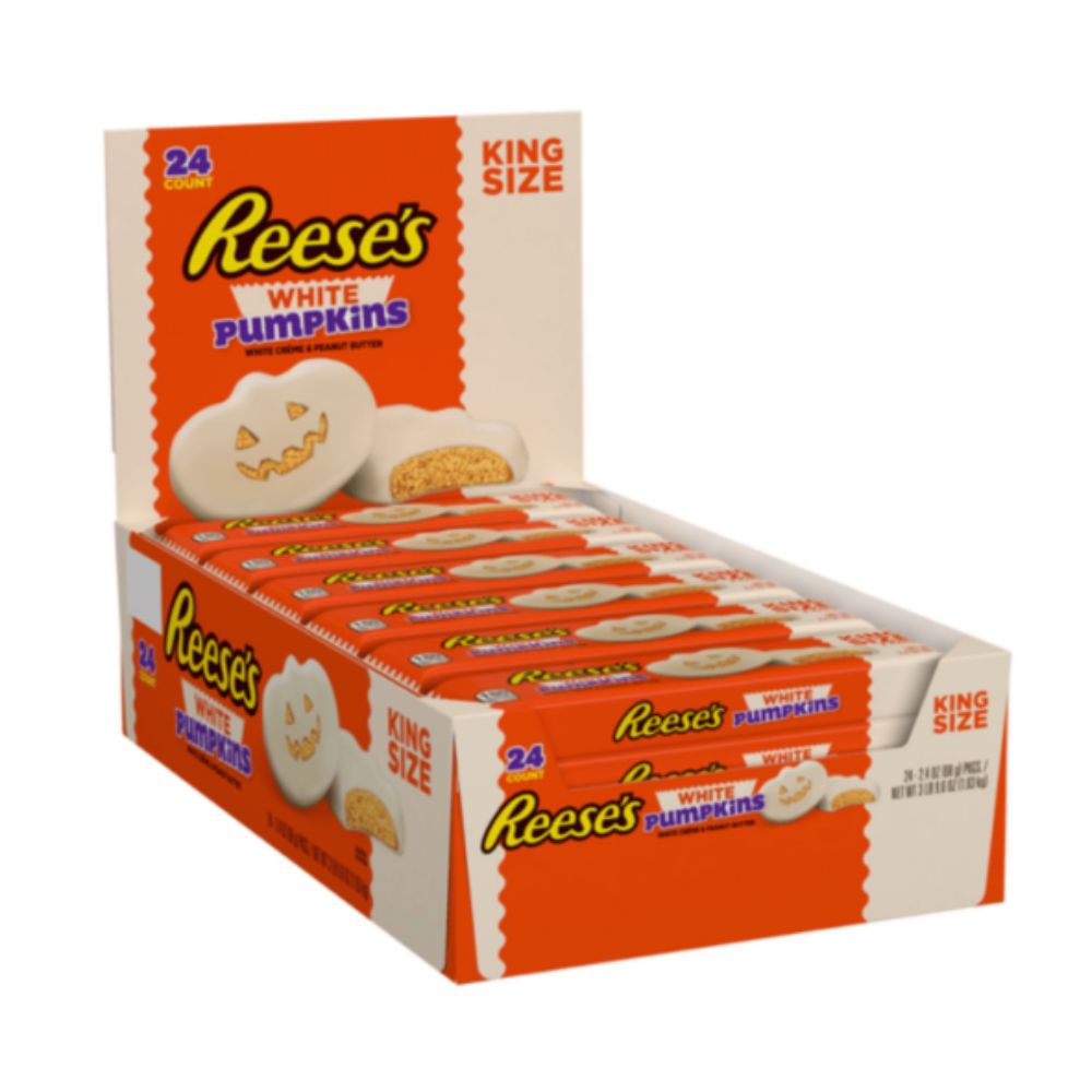 Reese's Pumpkins White Chocolate King Size 2.4 oz