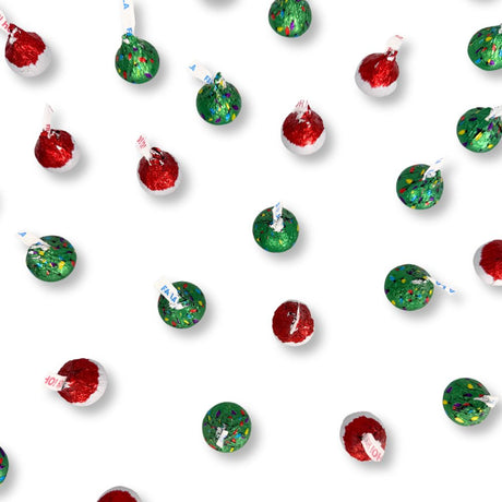 Hershey's Kisses Santa Hat, Christmas Trees Milk Chocolate