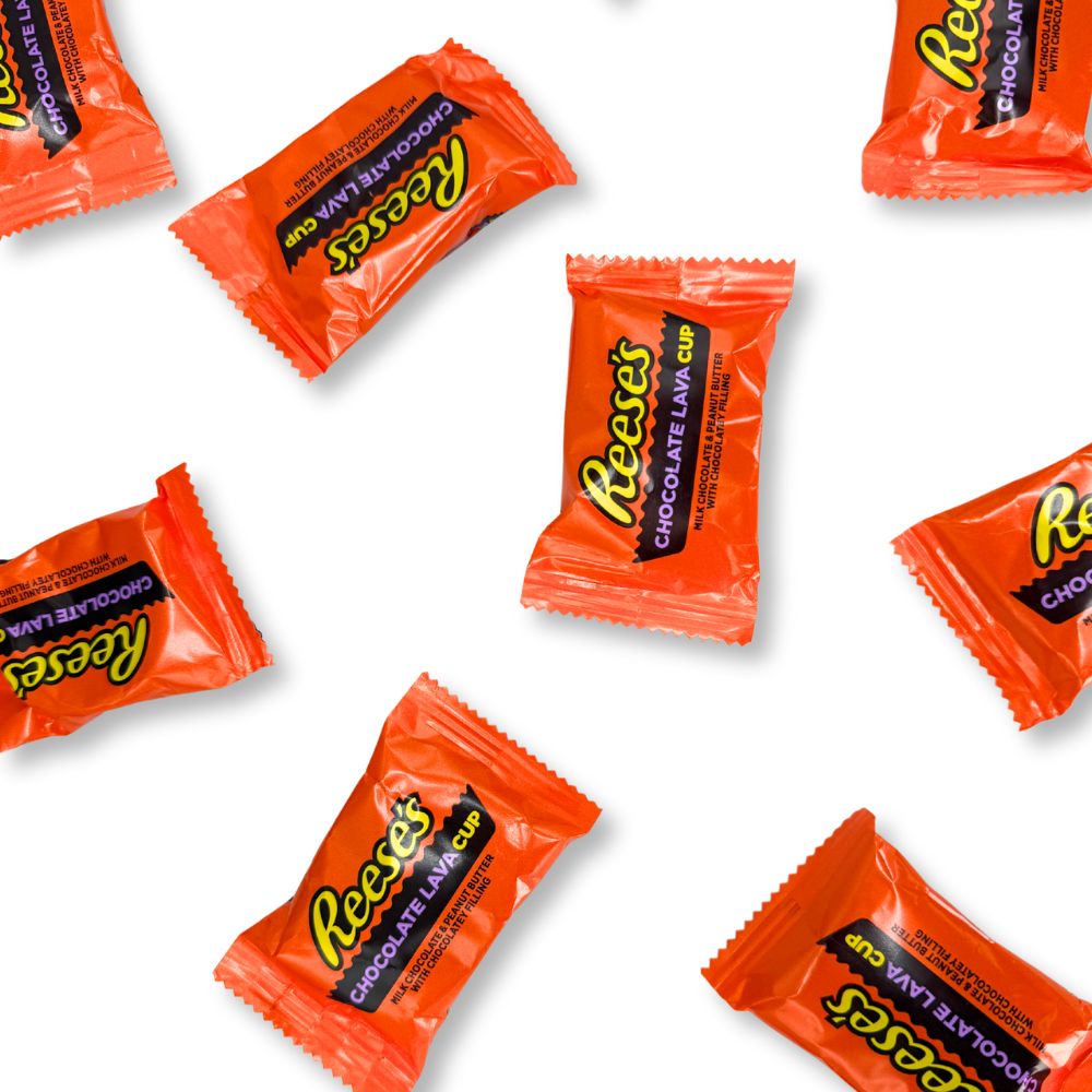 Reese's Chocolate Lava Milk Chocolate Peanut Butter Cups – Snack Size – Bulk Value Pack