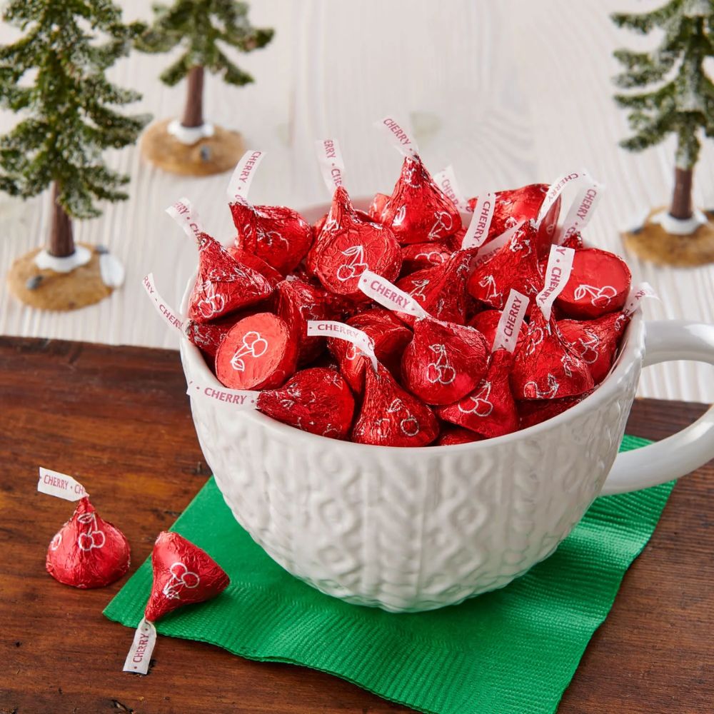 Hershey's Kisses Cherry Cordial Chocolate – Bulk Value Bag