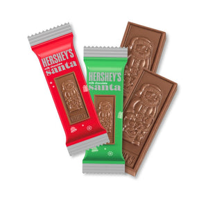 Hershey’s Milk Chocolate – Santas, Snack Size, Bulk Value Pack