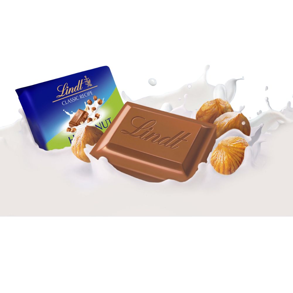 Lindt Classic Recipe Hazelnut Mini Bars – Bulk Value Bag