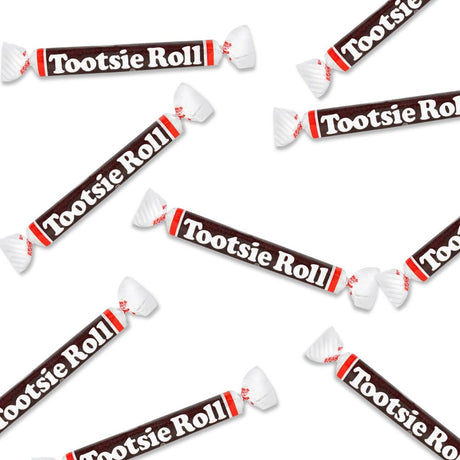 Tootsie Roll 3" Long, Chocolate Twist Candy, Bulk Value Pack