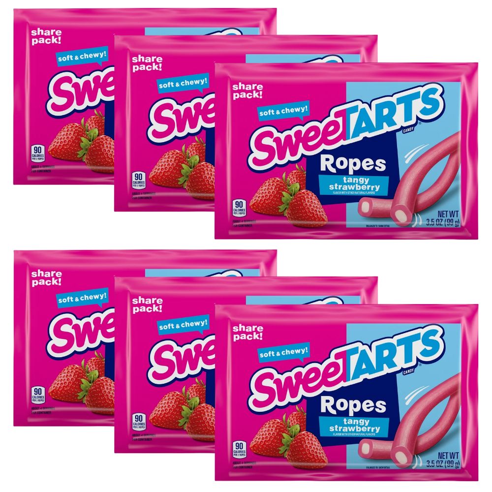 SweeTarts Ropes Tangy Strawberry 3.5oz