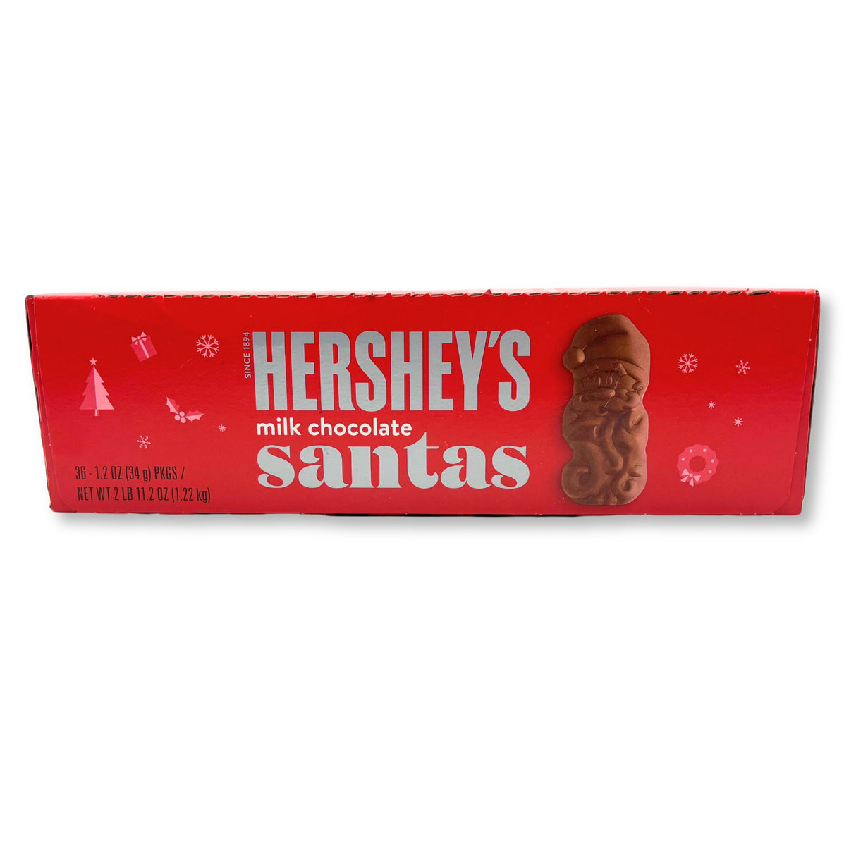 Hershey's Milk Chocolate Santas