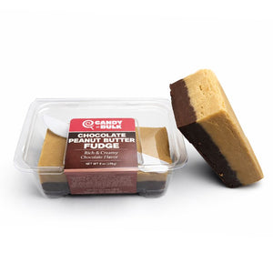 Chocolate Peanut Butter Fudge Squares