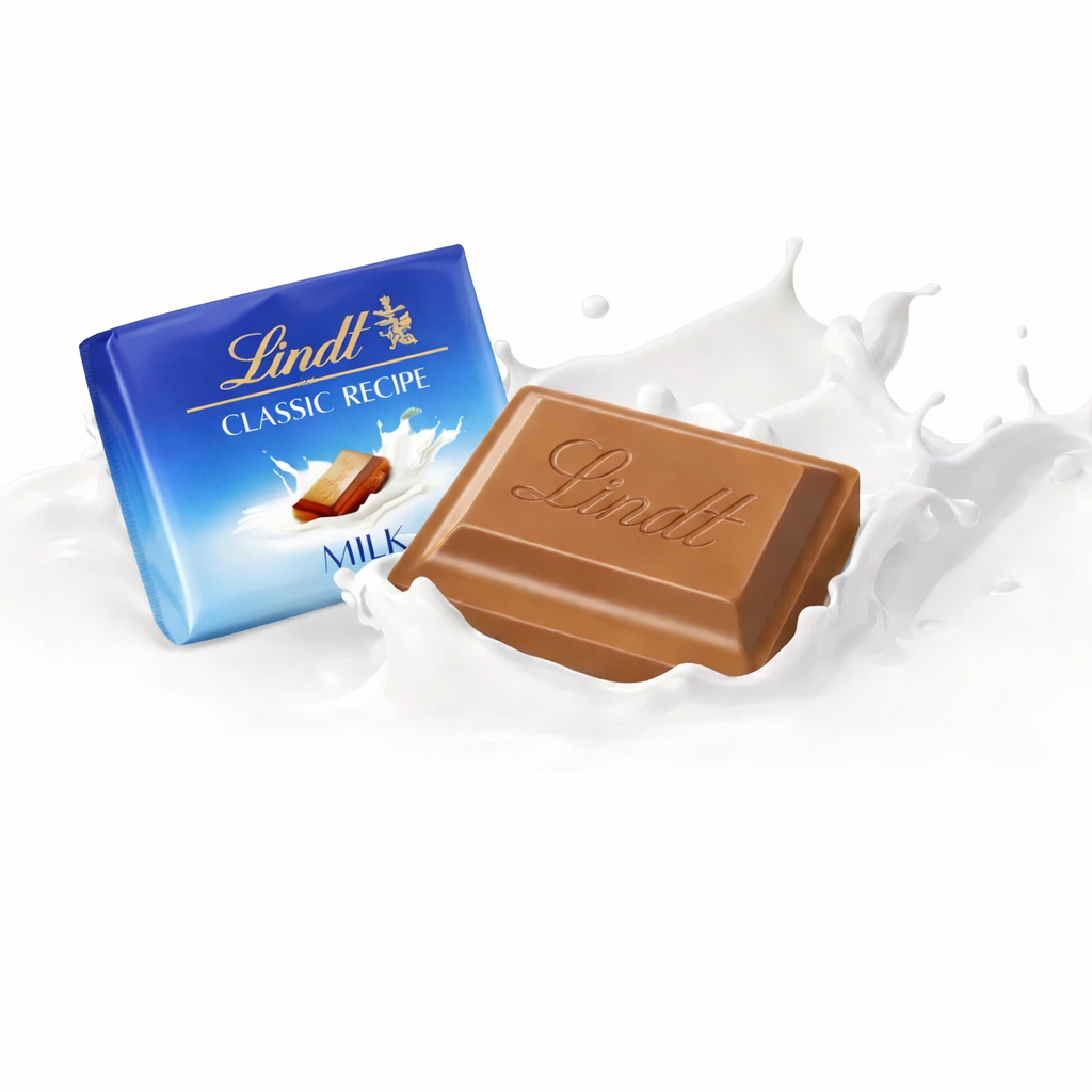 Lindt Classic Recipe Milk Chocolate – Mini Bars – Bulk Value Pack