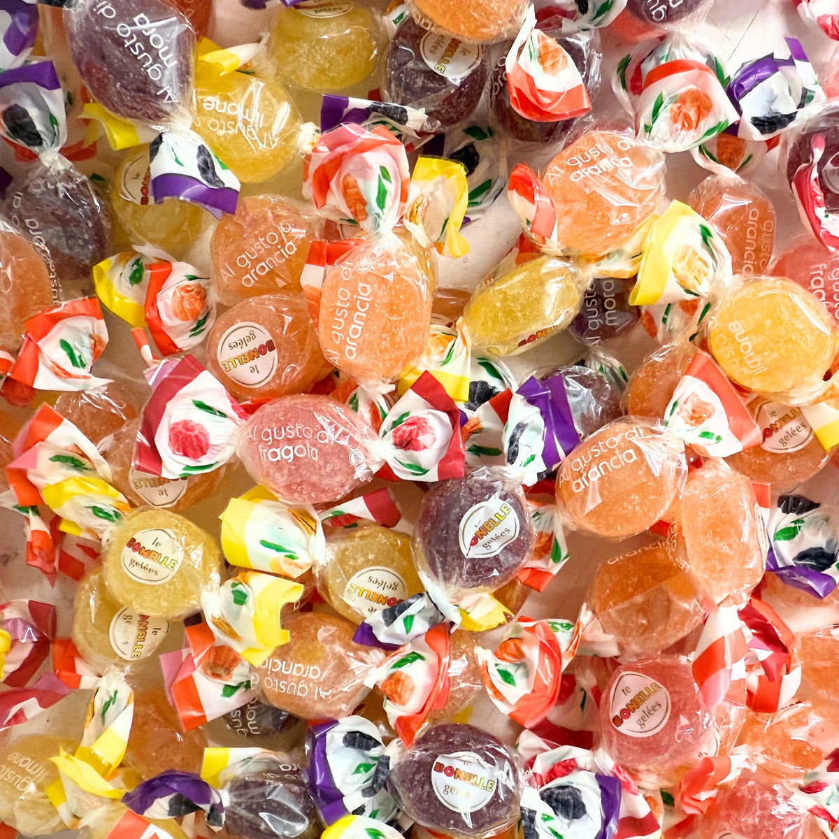 Bonelle Fruit Jelly Candy – Assorted Fruit Flavors – Bulk Value Bag