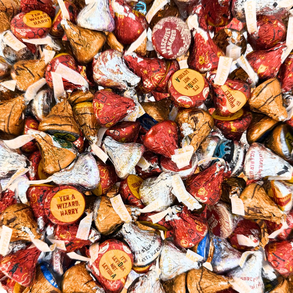 Hershey's Kisses Milk Chocolate – Harry Potter Foils – Bulk Value Bag