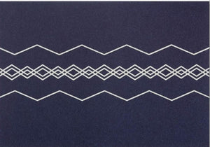 Modern Geometric Blue – Greeting Cards