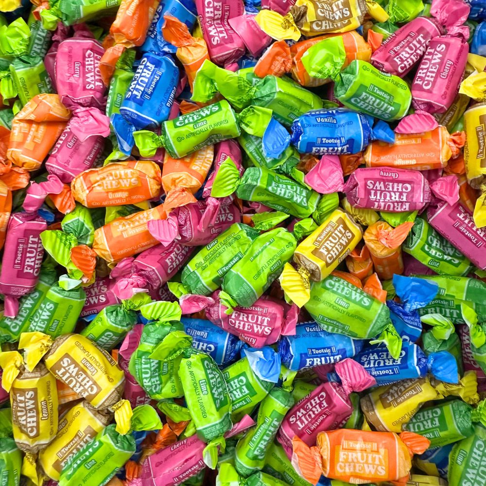 Tootsie Roll Fruit Chews – Assorted Flavors – Bulk Value Pack