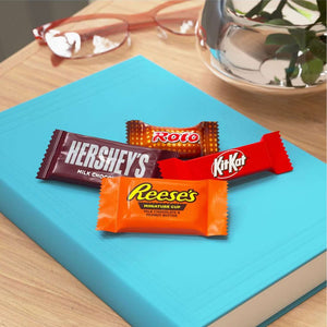 Hershey's, Reese's, Kit Kat & Rolo Miniatures Size Chocolate – Variety Pack – 8.95 oz