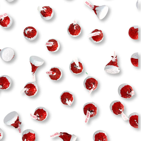 Hershey's Kisses Milk Chocolate Santa Hats, Bulk Value Pack