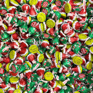 Hershey's Kisses Milk Chocolate Grinch - Bulk Value Pack