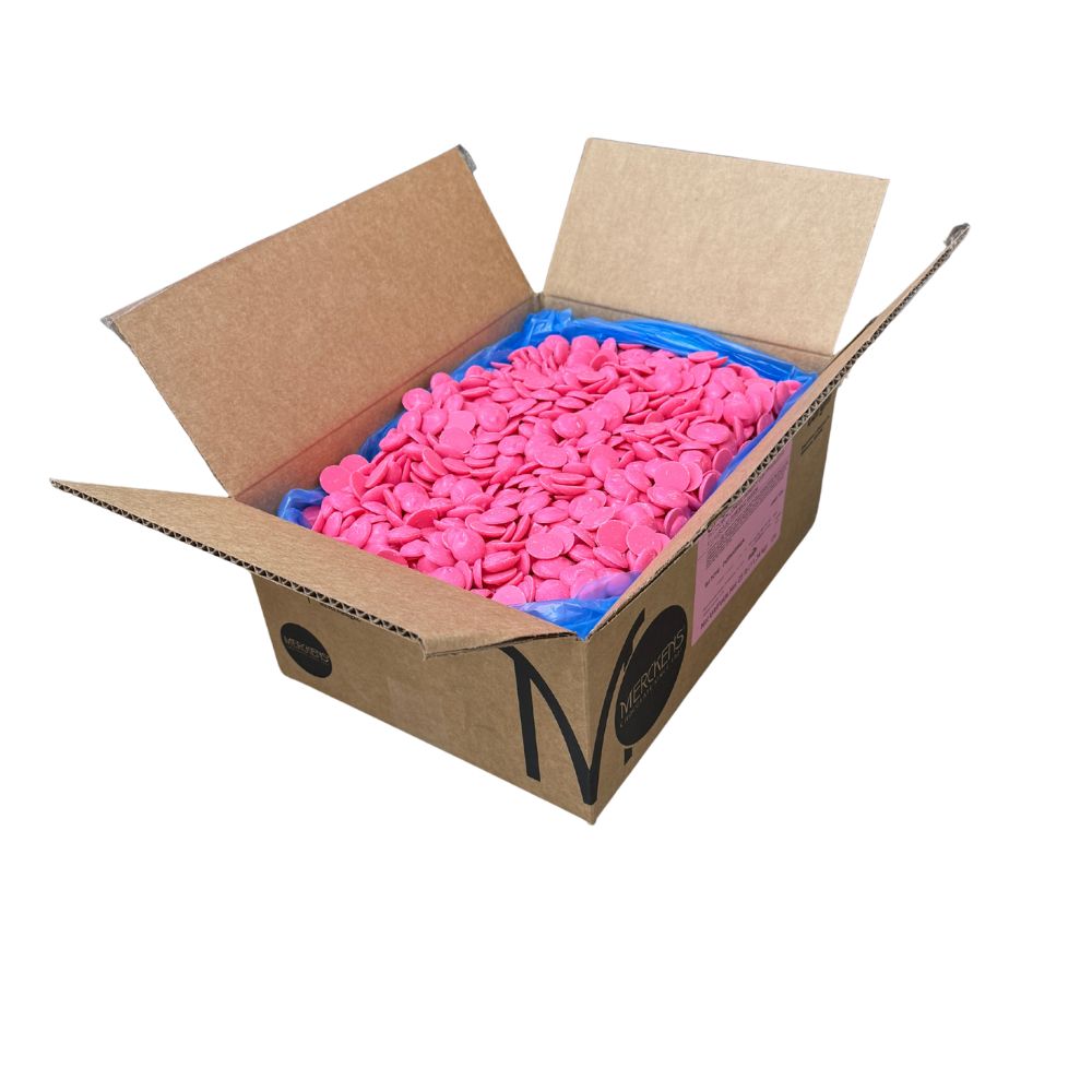 Merckens Pink Vanilla-Flavored Candy Coating & Melting Wafers – Bulk Value Pack