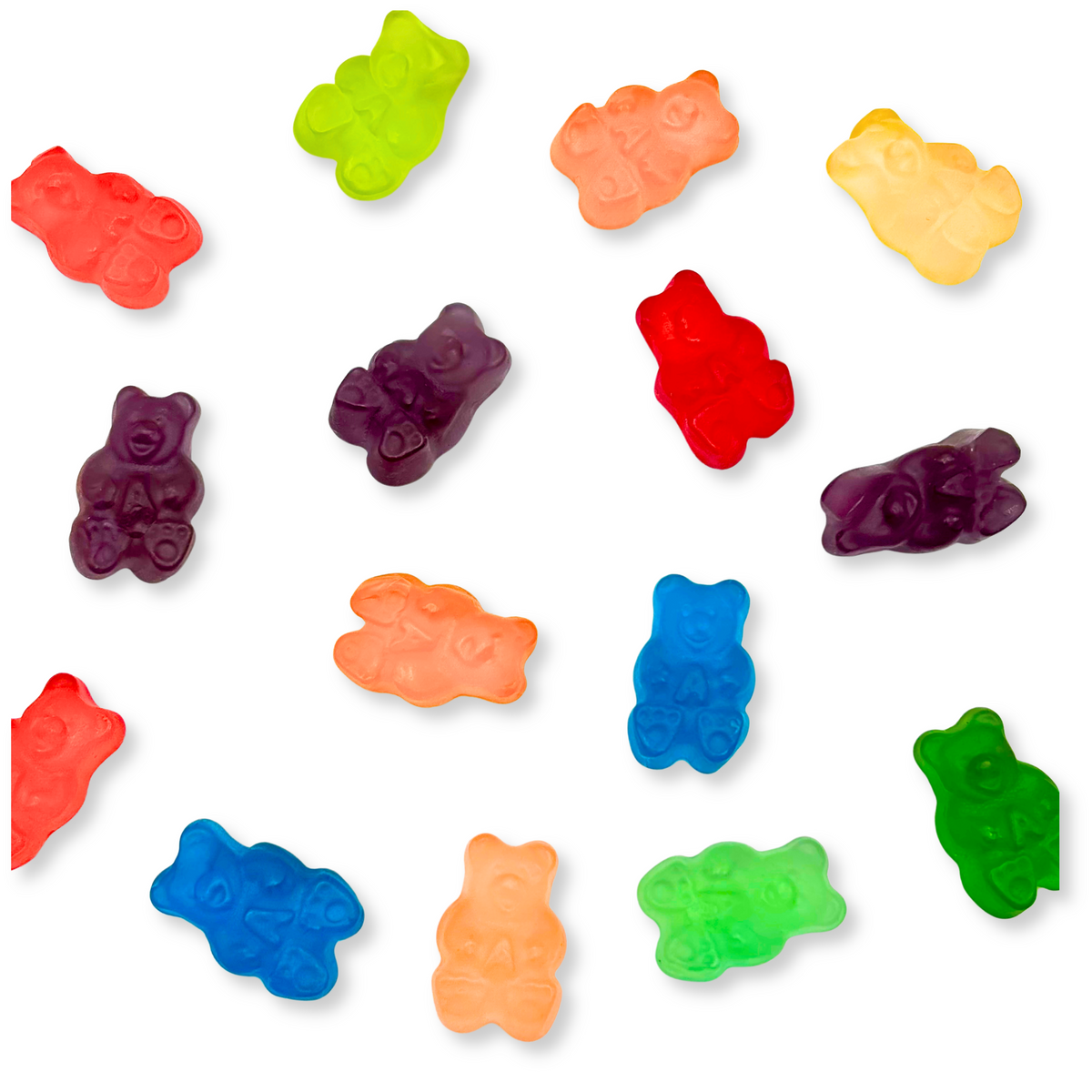 Albanese Assorted Gummi Bears – Bulk Value Bag