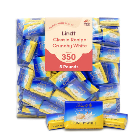 Lindt Classic Recipe Crunchy White (Individually Wrapped Pieces)