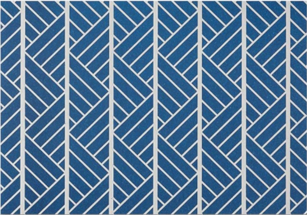Modern Geometric Blue – Greeting Cards