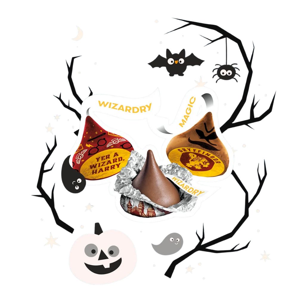 Hershey's Kisses Milk Chocolate – Harry Potter Foils – Bulk Value Bag