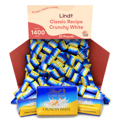 Lindt Classic Recipe Crunchy White (Individually Wrapped Pieces)