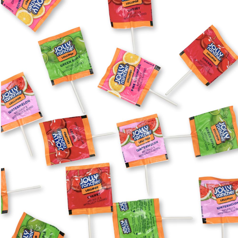 Jolly Rancher Flat Lollipops