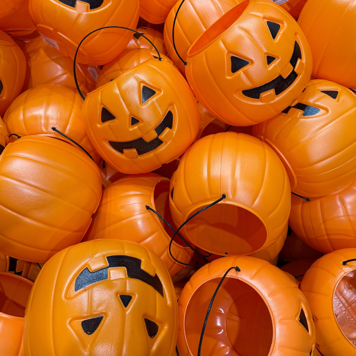 Pumpkin Candy Bucket with 5 lb Assorted Candy