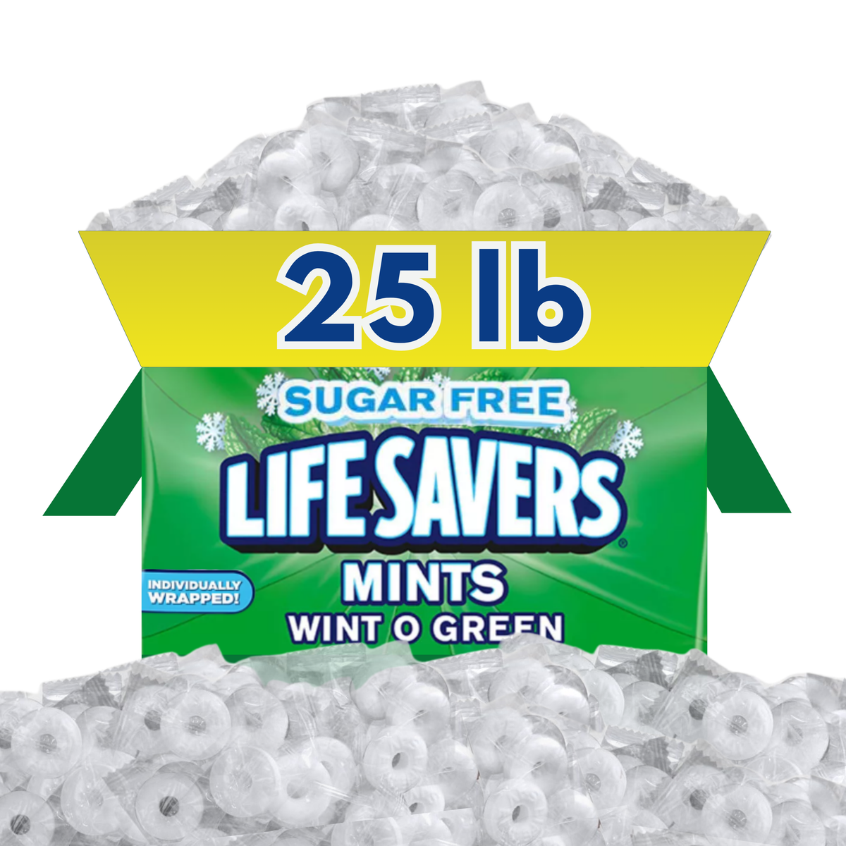 Life Savers Sugar Free Mints Wint-O-Green – Bulk Value Bag