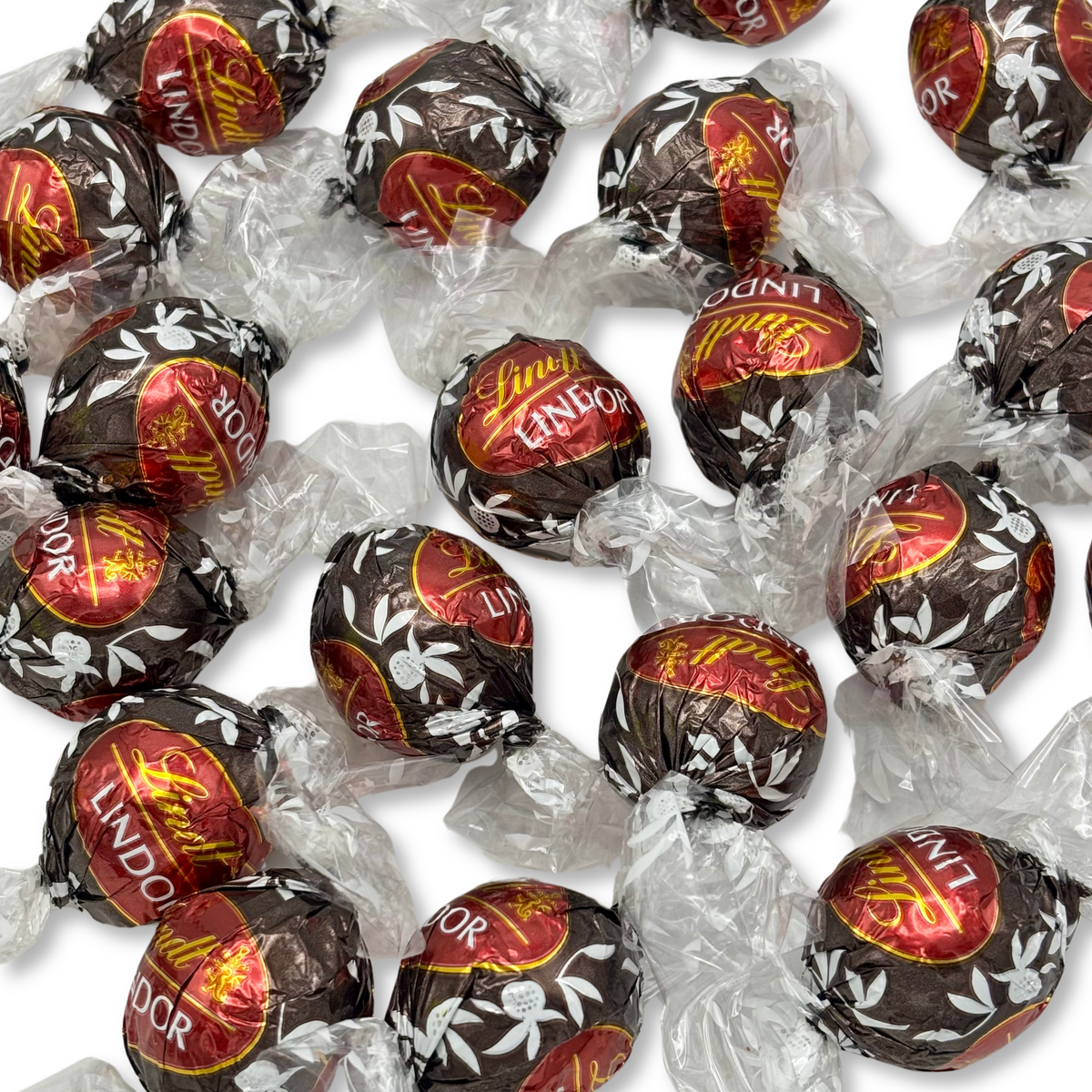 Lindt LINDOR Dark Strawberry Chocolate Truffles – Bulk Value Bag