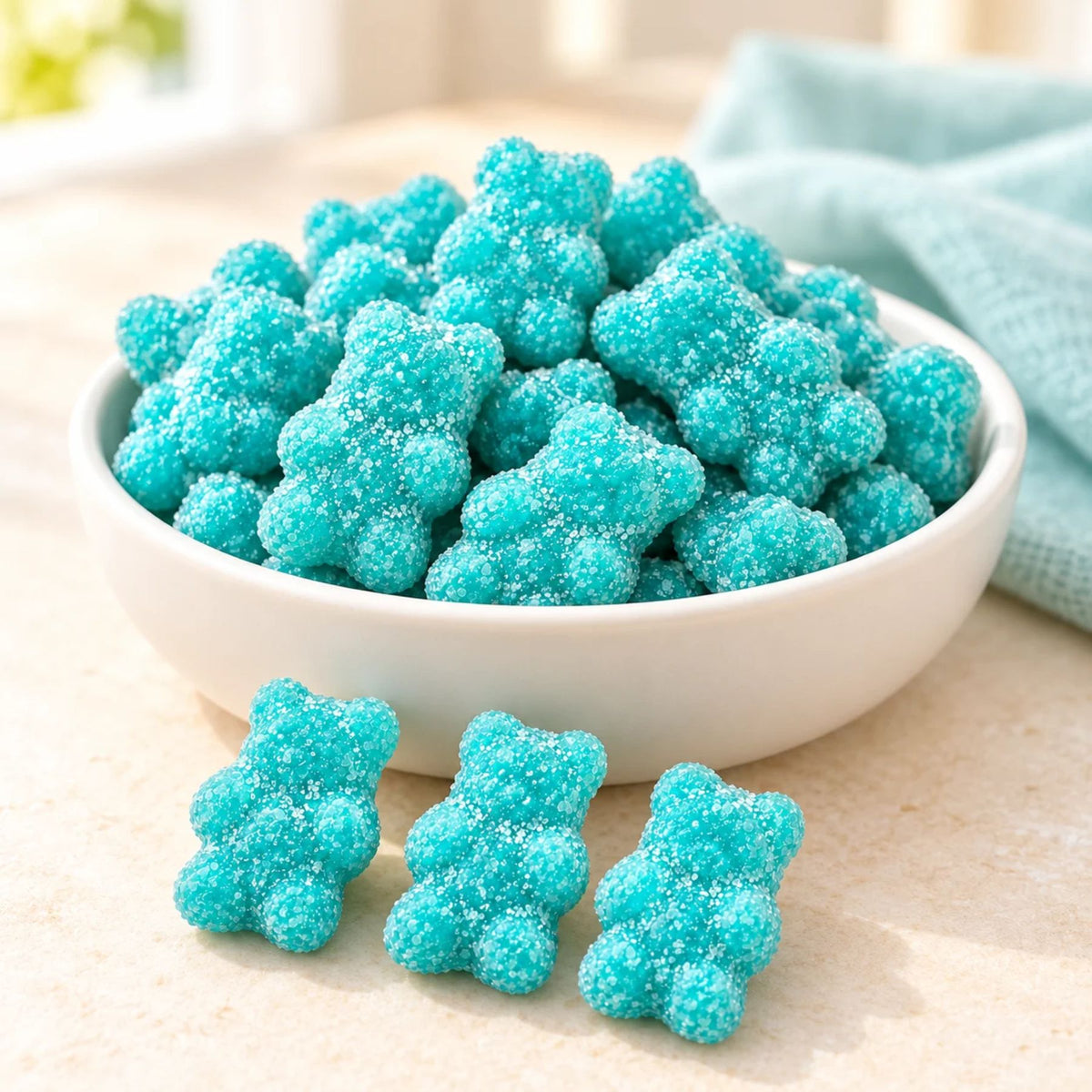 Ringtown Sweets Baby Blue Sour Gummy Bears Candy – Candy In Bulk