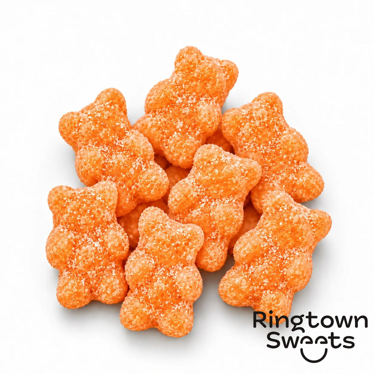 Ringtown Sweets Sour Orange Gummy Bears Candy
