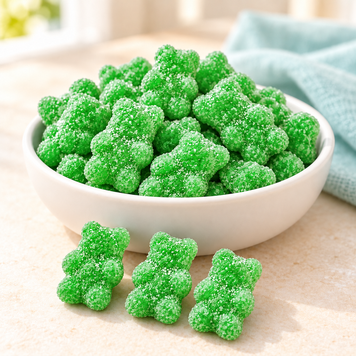 Ringtown Sweets Sour Apple Gummy Bears Candy – Candy In Bulk