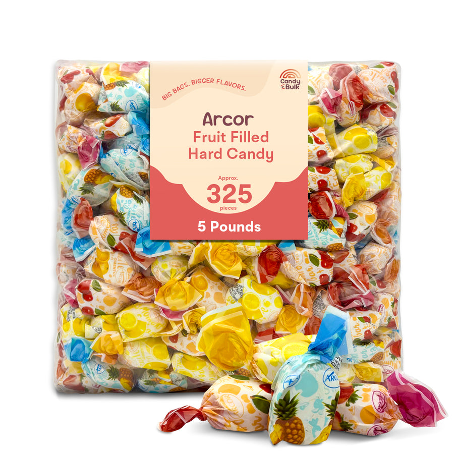 Arcor Assorted Fruit Filled Hard Candy – Bulk Value Bag – Candy In Bulk