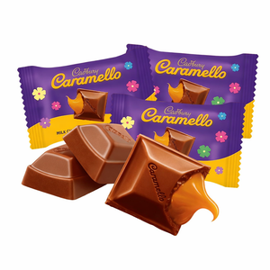 Cadbury Caramello Miniatures Milk Chocolate Caramel Easter Candy – Bulk Value Bag