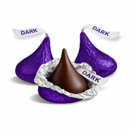 Hershey's Kisses Special Dark Mildly Sweet Chocolate – Bulk Value Bag - 1 lb